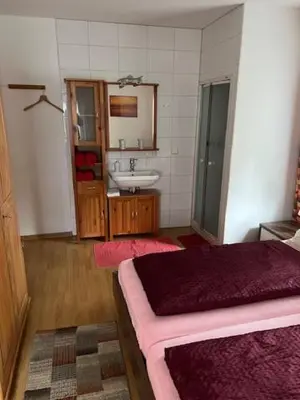 Küche/Küchenzeile in der Unterkunft Gästehaus Elisabeth Bach