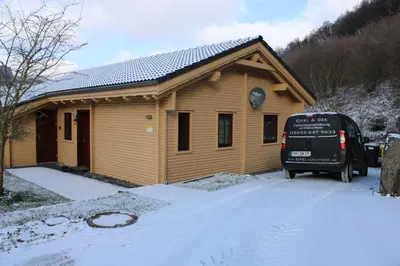 Ferienhaus Maja im Winter