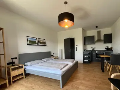Ein Bett oder Betten in einem Zimmer der Unterkunft Appartement Willems