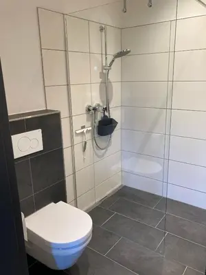 Ein Badezimmer in der Unterkunft Appartement Willems