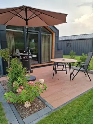 Ein Garten an der Unterkunft LandZeit - get your tiny moments