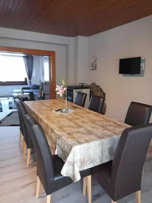 TV/Unterhaltungsangebot in der Unterkunft Ferienhaus Heimes