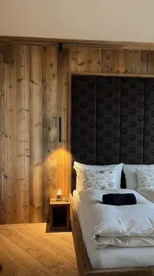 Ein Bett oder Betten in einem Zimmer der Unterkunft Business Apartment inkl Frühstück