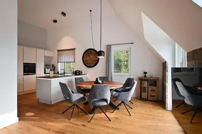 Küche/Küchenzeile in der Unterkunft May Chalet