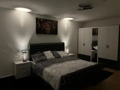 Ein Bett oder Betten in einem Zimmer der Unterkunft Greenview Apartment Trier - 3 beds 2 bedrooms