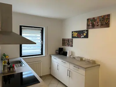 Küche/Küchenzeile in der Unterkunft Greenview Apartment Trier - 3 beds 2 bedrooms