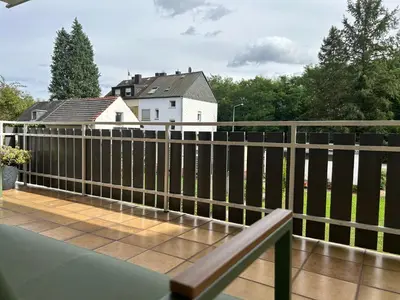 Ein Balkon oder eine Terrasse in der Unterkunft Greenview Apartment Trier - 3 beds 2 bedrooms