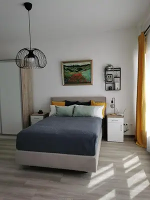 Ein Bett oder Betten in einem Zimmer der Unterkunft Appartement's in Mayen
