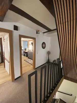Ein Bett oder Betten in einem Zimmer der Unterkunft Ferienhaus Auszeit