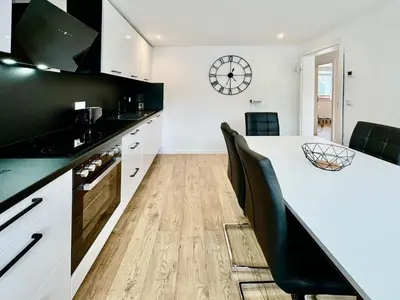 Küche/Küchenzeile in der Unterkunft Tamara Apartments