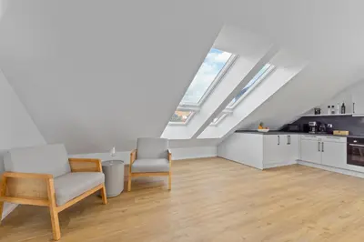 Küche/Küchenzeile in der Unterkunft Design-Apartments in Top Lage - Familienfreundlich - Küche - Parkplätze - Fahrradstellplätze - Streaming