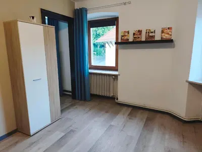 Küche/Küchenzeile in der Unterkunft Pension am Kirchberg - Zimmer 2