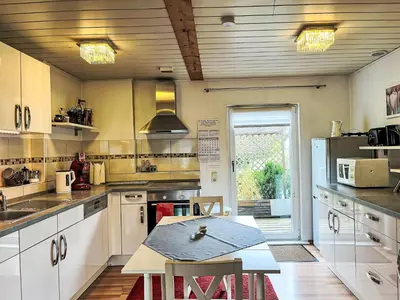 Küche/Küchenzeile in der Unterkunft Apartment Ferienwohnung Renata 1 nahe Nürburgring by Interhome
