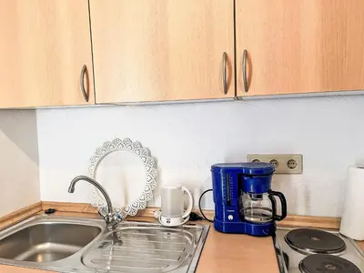Küche/Küchenzeile in der Unterkunft Apartment Kleine Wohnung Renata 2 nahe Nürburgring by Interhome