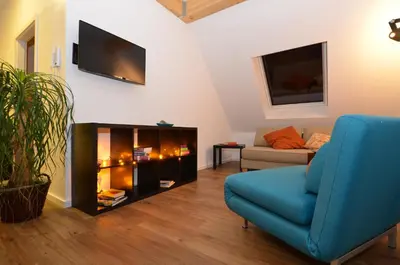 TV/Unterhaltungsangebot in der Unterkunft Kleine Villa