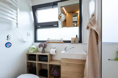 Ein Badezimmer in der Unterkunft Mosel Glück