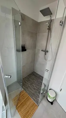 Ein Badezimmer in der Unterkunft Mosel Home Apartments - Netflix - modern & zentral