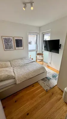 TV/Unterhaltungsangebot in der Unterkunft Mosel Home Apartments - Netflix - modern & zentral