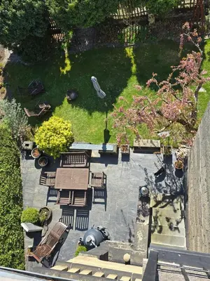 Ein Garten an der Unterkunft Villa Valerius