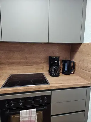 Küche/Küchenzeile in der Unterkunft WW01 - Monteurwohnung Koblenz 2 Bedrooms - 4P