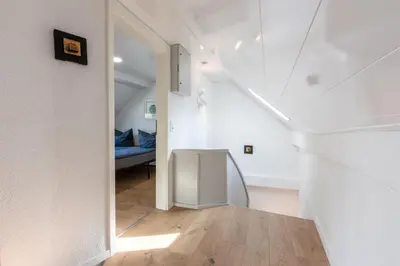 Ein Bett oder Betten in einem Zimmer der Unterkunft Vulkaneifel Cottage