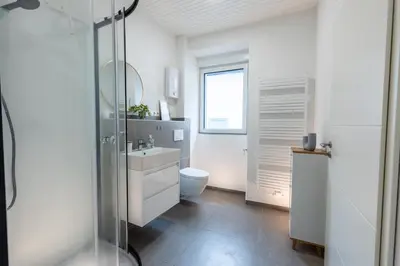 Ein Badezimmer in der Unterkunft Vulkaneifel Cottage