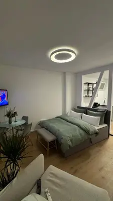 TV/Unterhaltungsangebot in der Unterkunft Gemütliches Design Appartment