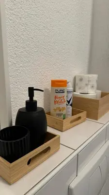 Grundriss der Unterkunft Gemütliches Design Appartment