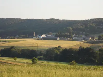 Naturlandschaft in der Nähe der Ferienwohnung