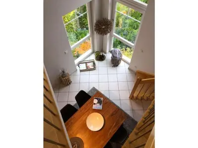 Ein Sitzbereich in der Unterkunft Moselschön Comfortable holiday residence