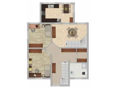 Grundriss der Unterkunft Moselschön Comfortable holiday residence