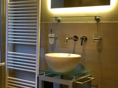 Ein Badezimmer in der Unterkunft Moselschön 2 Comfortable holiday residence