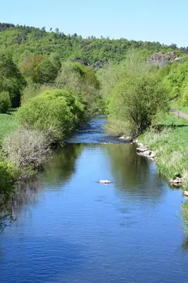 Naturlandschaft in der Nähe der Ferienwohnung