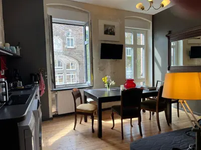 TV/Unterhaltungsangebot in der Unterkunft Vis-a-vis Apartments