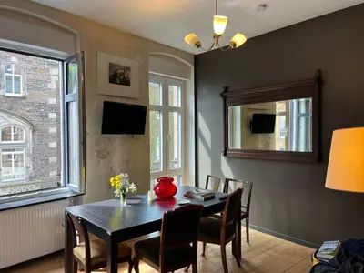 TV/Unterhaltungsangebot in der Unterkunft Vis-a-vis Apartments