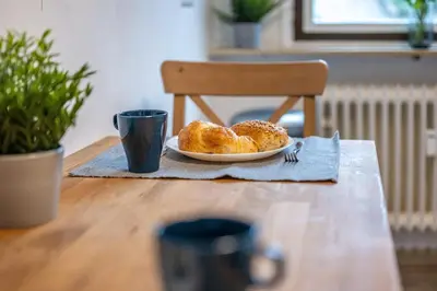 Essen in der Ferienwohnung oder in der Nähe