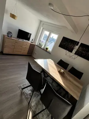 TV/Unterhaltungsangebot in der Unterkunft Ferienwohnung Schlossblick
