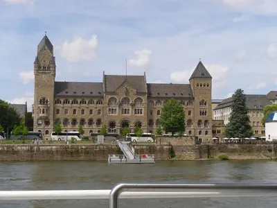 Blick auf einen Fluss in der Nähe der Ferienwohnung