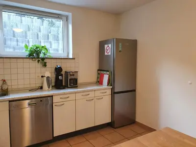 Küche/Küchenzeile in der Unterkunft Ferienwohnung Ela 1