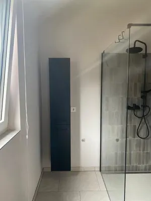 Ein Badezimmer in der Unterkunft PenthouseBlick