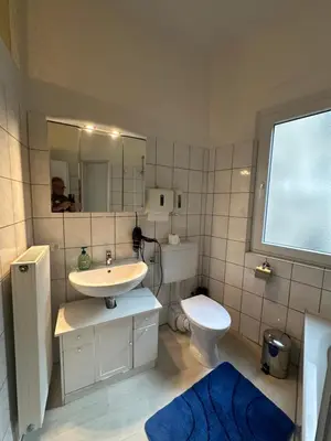 Ein Badezimmer in der Unterkunft Max & Moritz 3 Koblenz