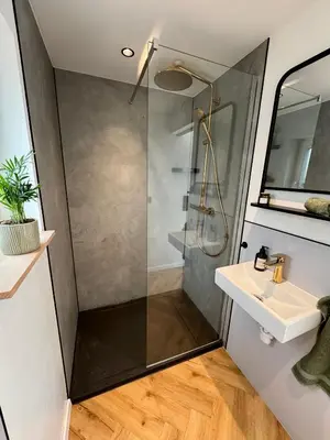 Grundriss der Unterkunft Chalet im Grünen