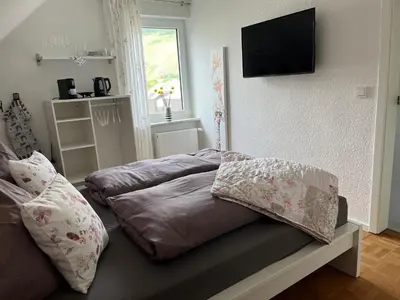 TV/Unterhaltungsangebot in der Unterkunft Gästehaus Schorn