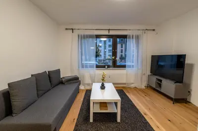 TV/Unterhaltungsangebot in der Unterkunft Sanierte Wohnung 