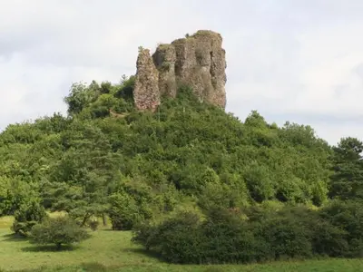 Naturlandschaft in der Nähe des Ferienhauses