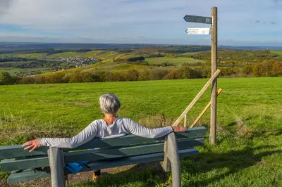 Naturlandschaft in der Nähe der Ferienwohnung
