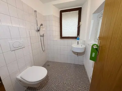 Ein Badezimmer in der Unterkunft Großzügiges Haus in Moselnähe