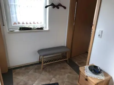 Ein Sitzbereich in der Unterkunft KELLer Ferienwohnung
