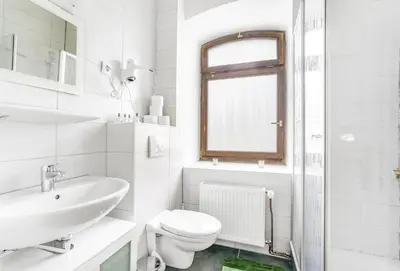 Ein Badezimmer in der Unterkunft Nurburgring Rooms Pinocchio