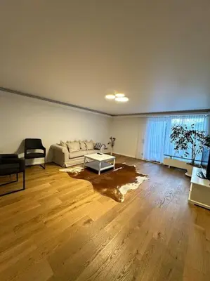 Ein Sitzbereich in der Unterkunft Gemütliche 2 Zimmer Wohnung